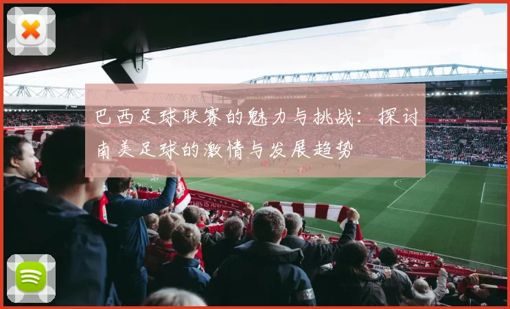 巴西足球联赛的魅力与挑战：探讨南美足球的激情与发展趋势
